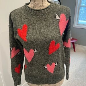 Lou & Grey Heart Sweater